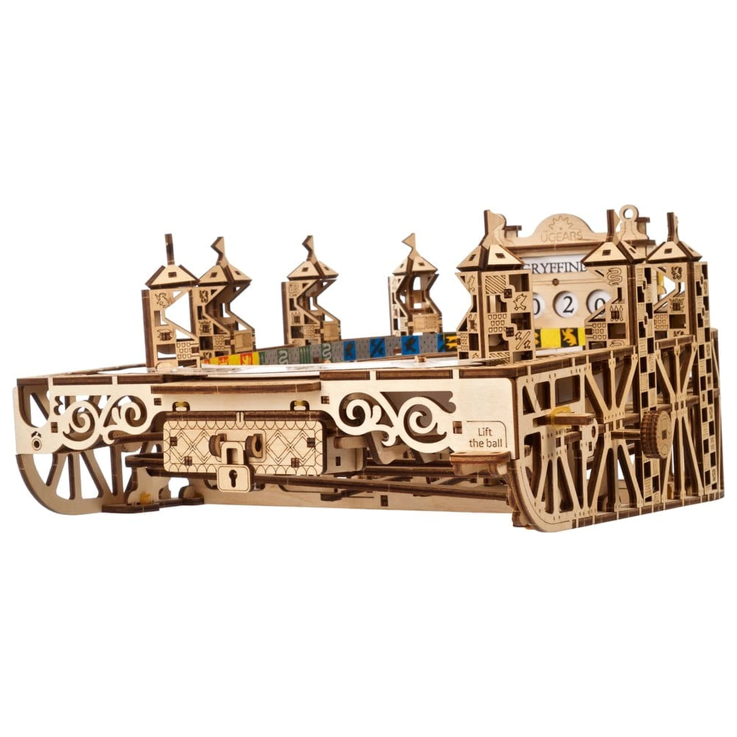 Harry Potter 3D lesena sestavljanka Quidditch pinball fotografija izdelka