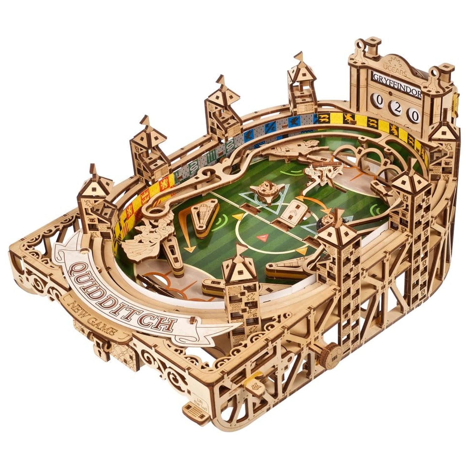 Harry Potter 3D lesena sestavljanka Quidditch pinball fotografija izdelka