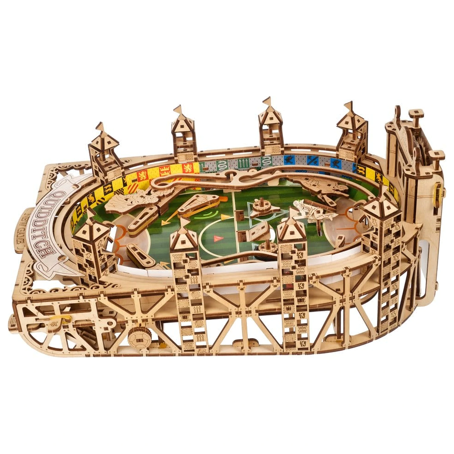 Harry Potter 3D lesena sestavljanka Quidditch pinball fotografija izdelka
