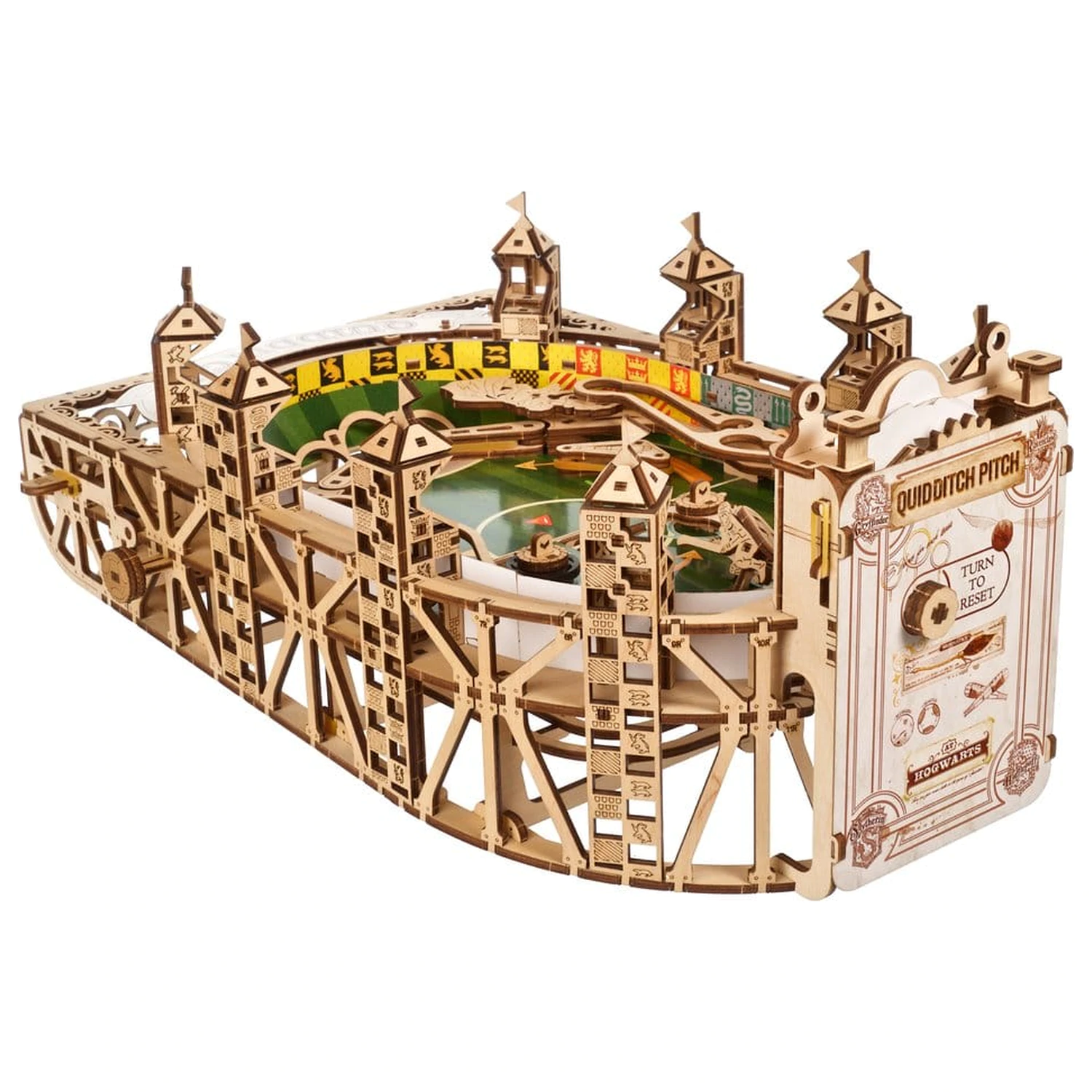 Harry Potter 3D lesena sestavljanka Quidditch pinball fotografija izdelka