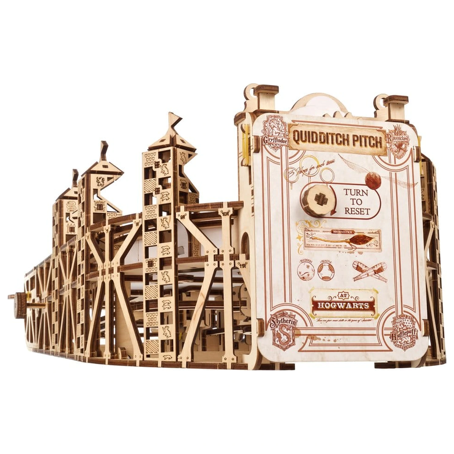 Harry Potter 3D lesena sestavljanka Quidditch pinball fotografija izdelka