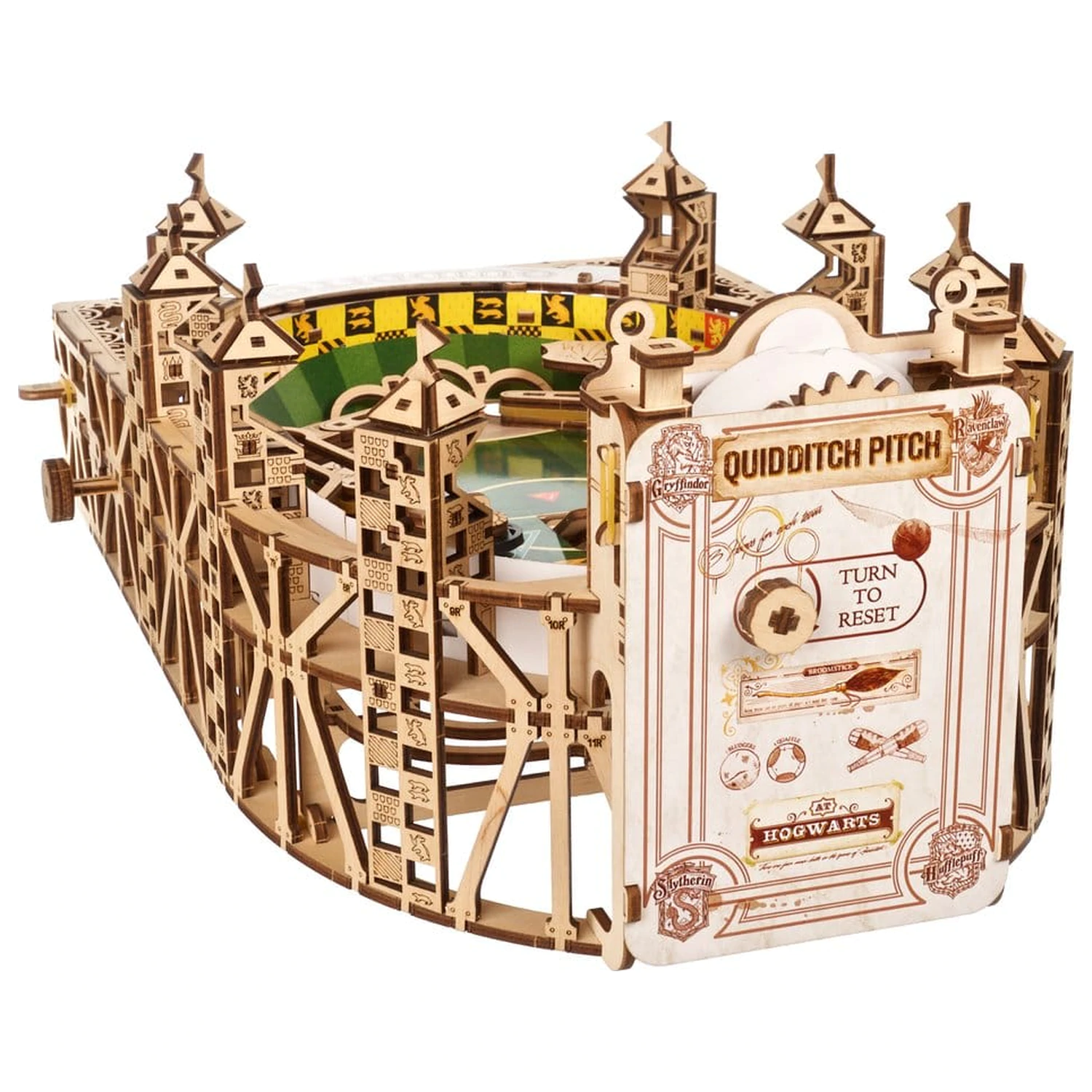 Harry Potter 3D lesena sestavljanka Quidditch pinball fotografija izdelka