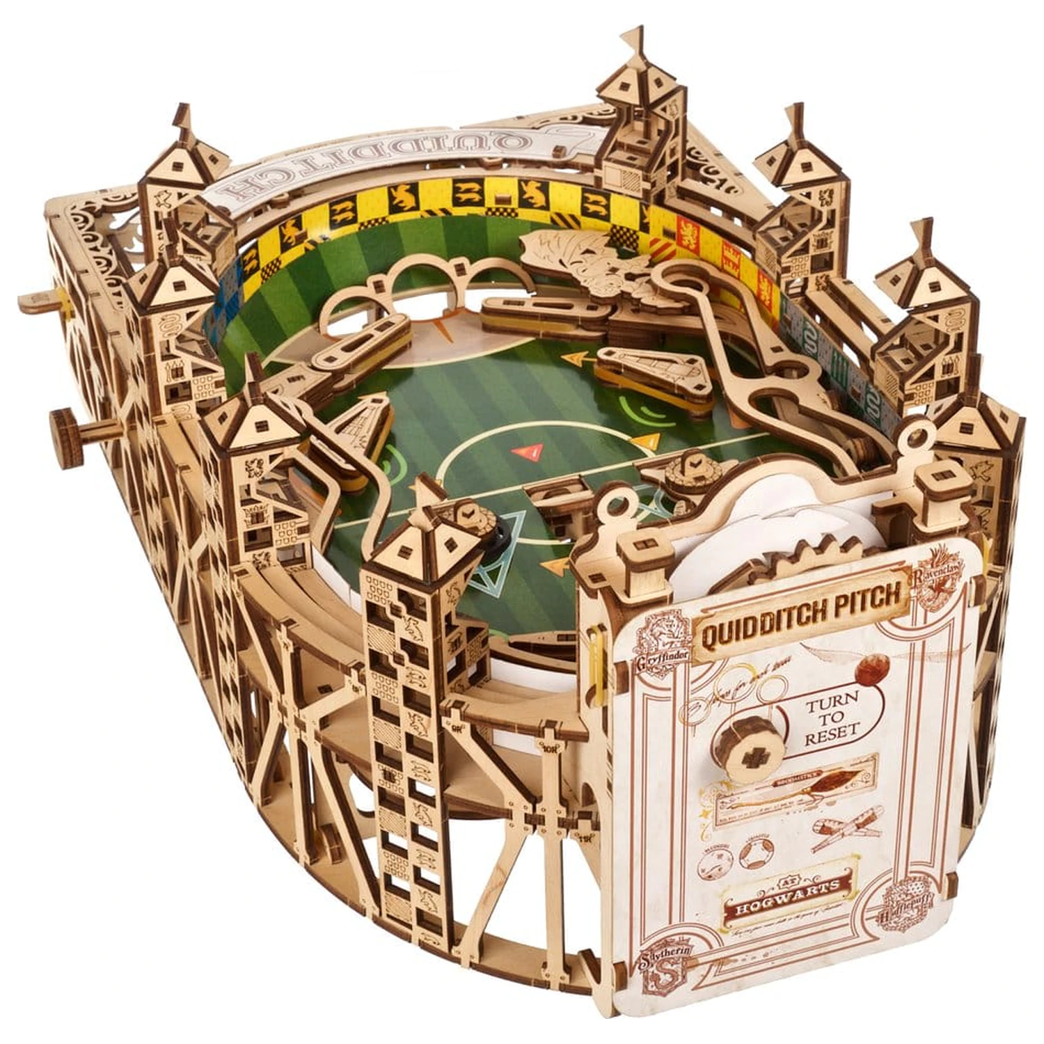 Harry Potter 3D lesena sestavljanka Quidditch pinball fotografija izdelka