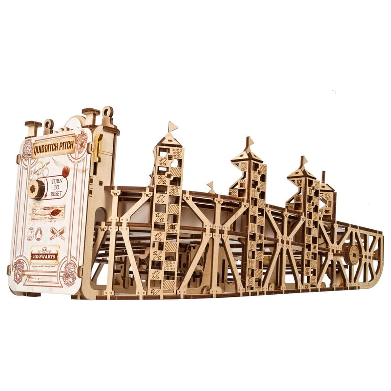 Harry Potter 3D lesena sestavljanka Quidditch pinball fotografija izdelka