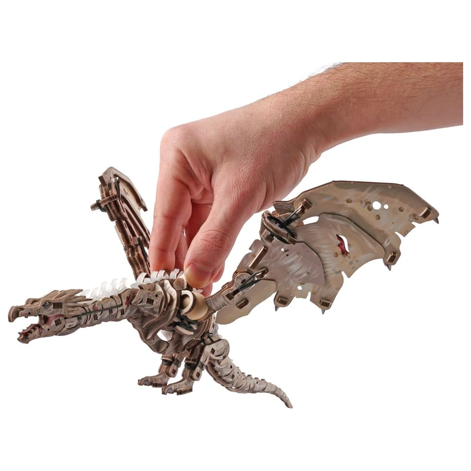Harry Potter 3D lesena sestavljanka Ukrainian Ironbelly Dragon fotografija izdelka