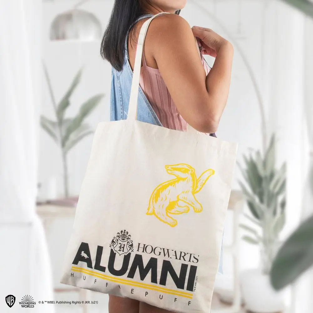 Harry Potter Tote Bag Alumni Hufflepuff - Nakupovalna torba fotografija izdelka