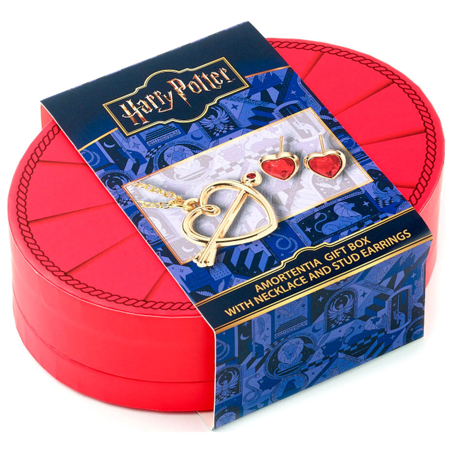 Harry Potter Amortentia ogrlica in uhani darilni set fotografija izdelka
