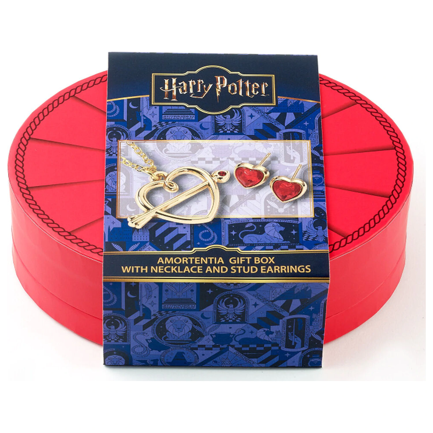Harry Potter Amortentia ogrlica in uhani darilni set fotografija izdelka