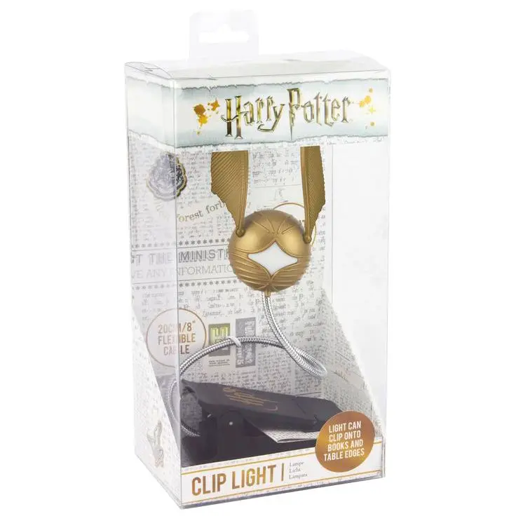 Harry Potter Golden Snitch flexo lampa fotografija izdelka