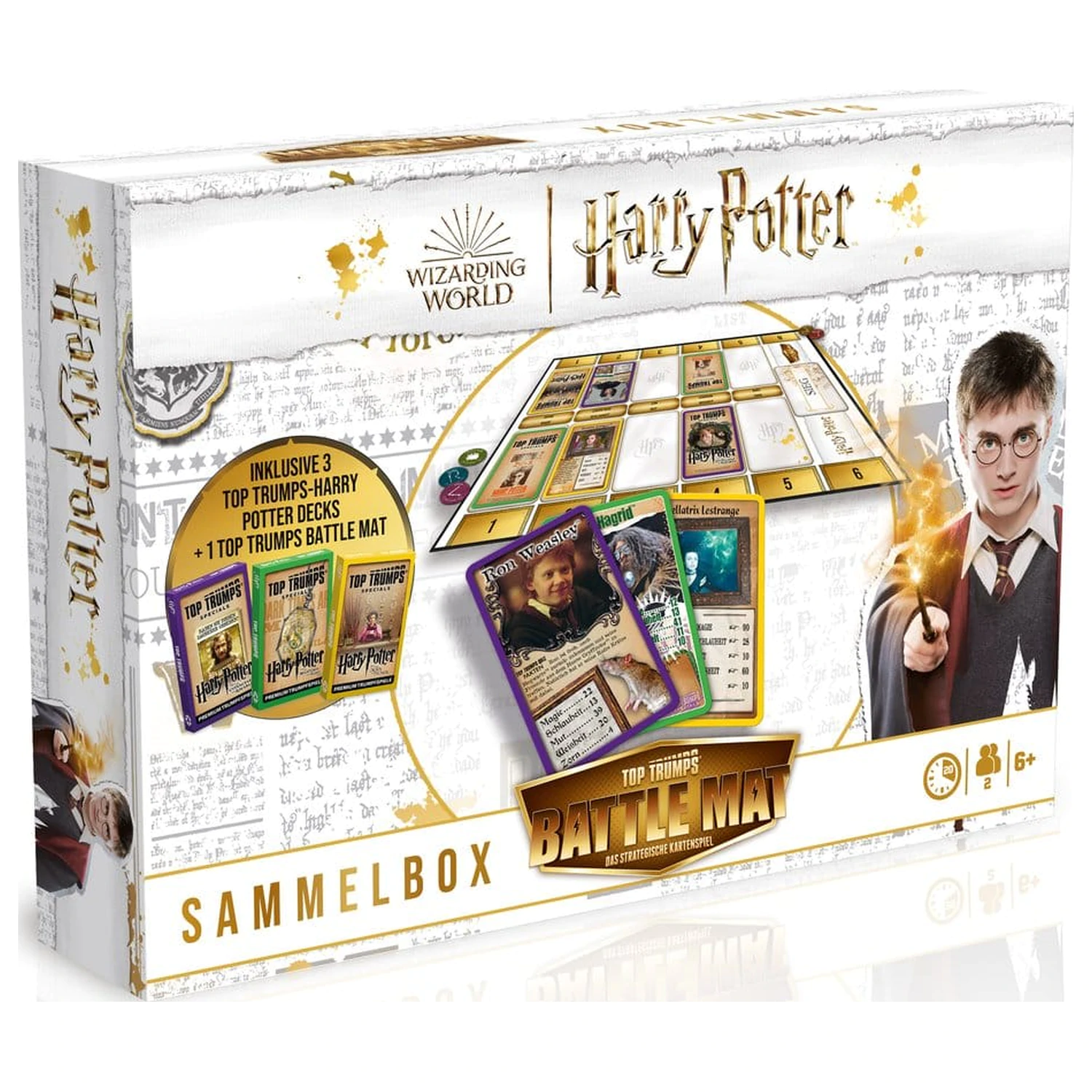 Harry Potter Družabna igra Battle Mat *nemška različica* fotografija izdelka