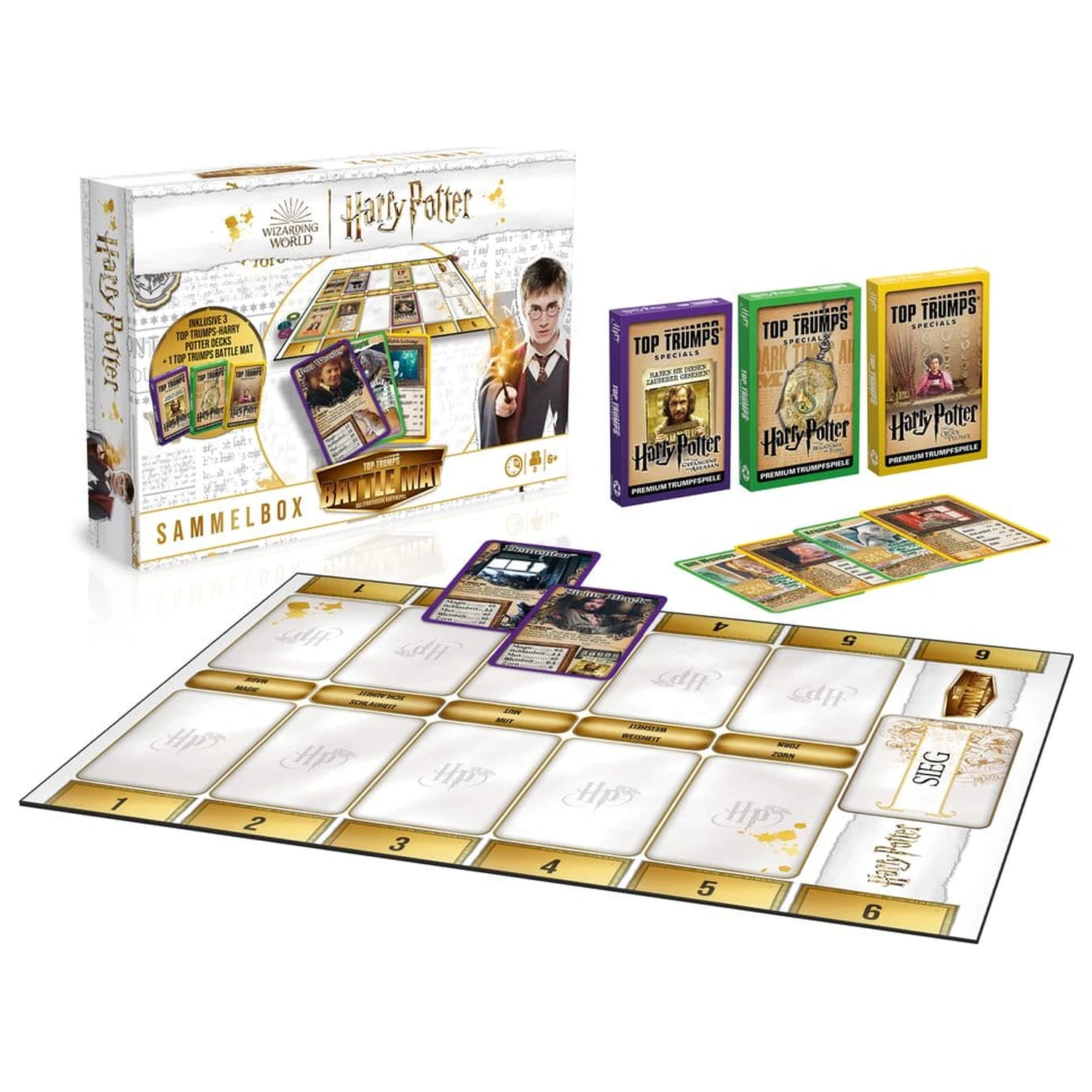 Harry Potter Družabna igra Battle Mat *nemška različica* fotografija izdelka