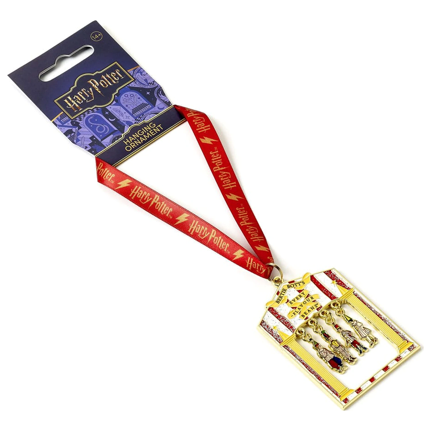 Harry Potter okrasek za drevesce Bertie Bott's (Golden Tone) fotografija izdelka
