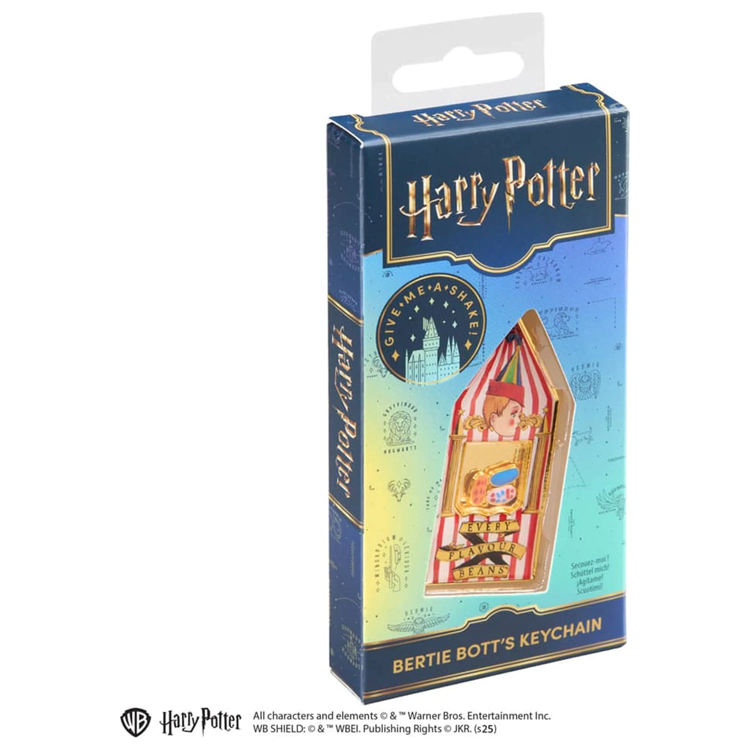 Harry Potter kovinski obesek za ključe Bertie Bottov obesek za ključe fotografija izdelka