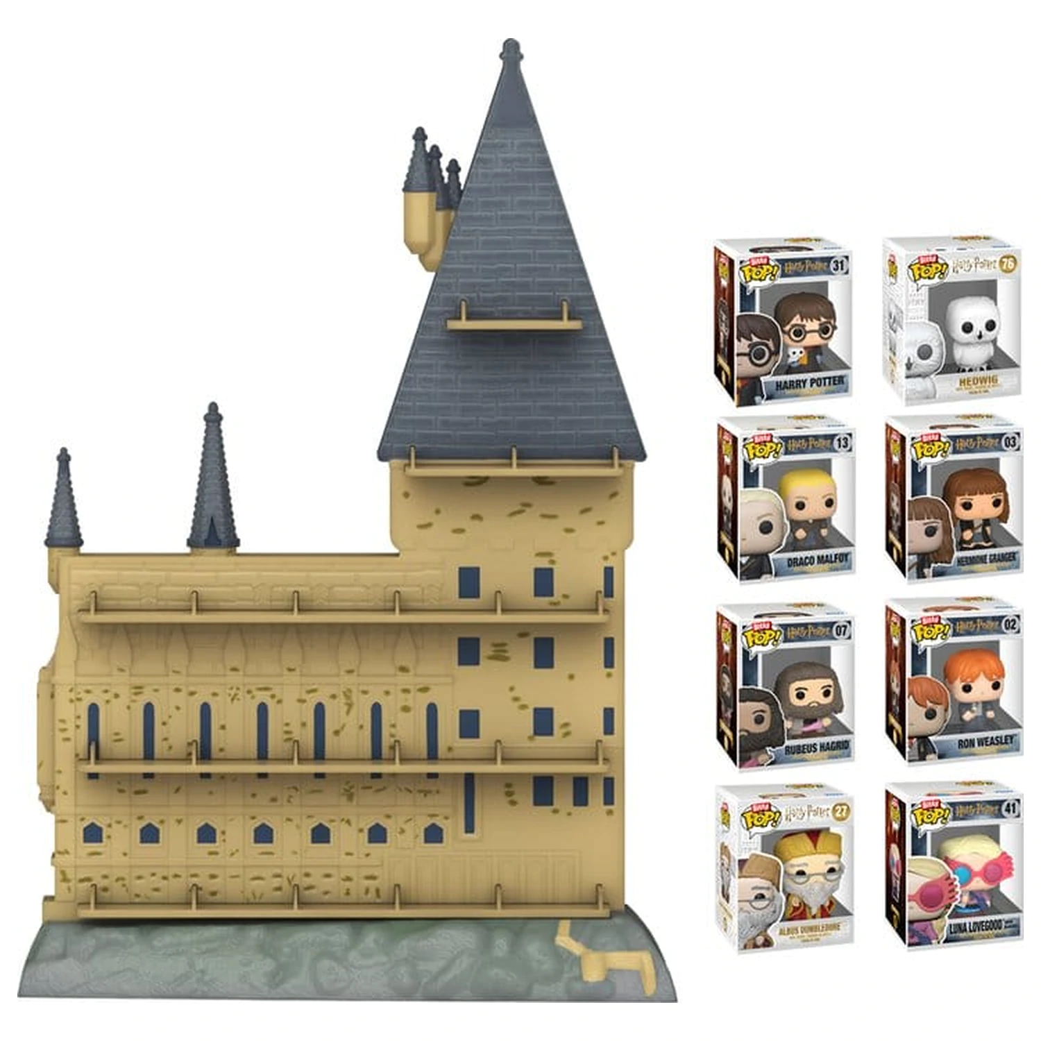 Harry Potter Bitty Funko POP! Bitty Display škatla BP&D komplet fotografija izdelka