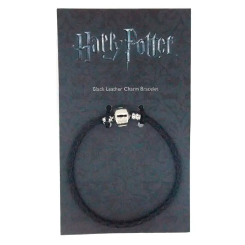 Harry Potter usnjena zapestnica za obeske Slider Charm velikost XL fotografija izdelka