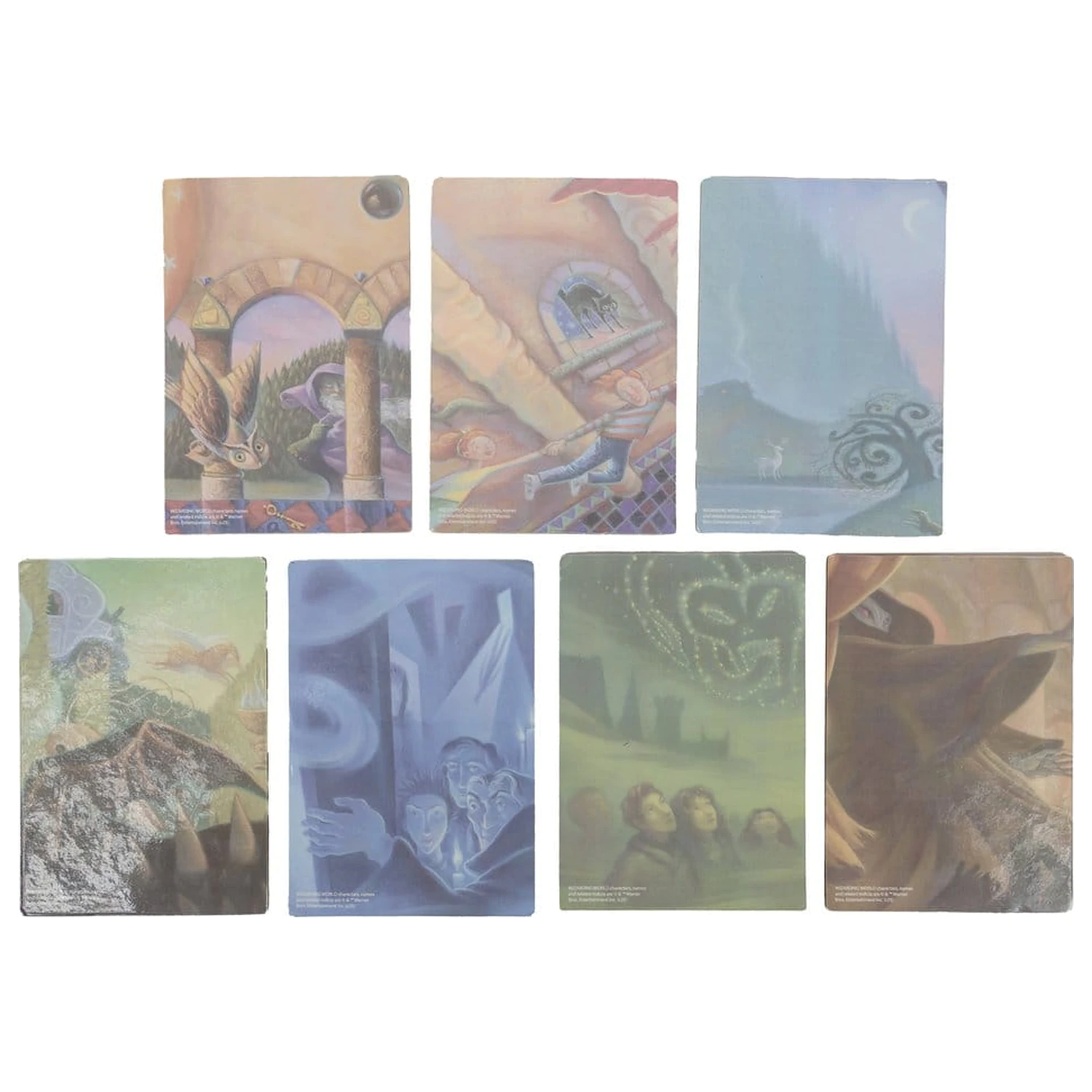 Harry Potter podstavki za kozarce (Set 7) z navdihom iz knjig fotografija izdelka