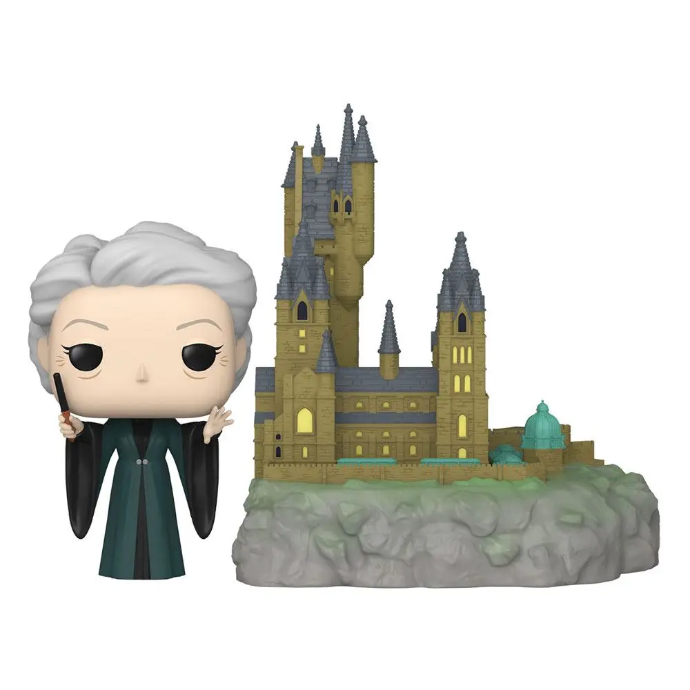 Harry Potter - Chamber of Secrets Anniversary POP! Town Vinil Figura Minerva s Hogwarts 9 cm fotografija izdelka