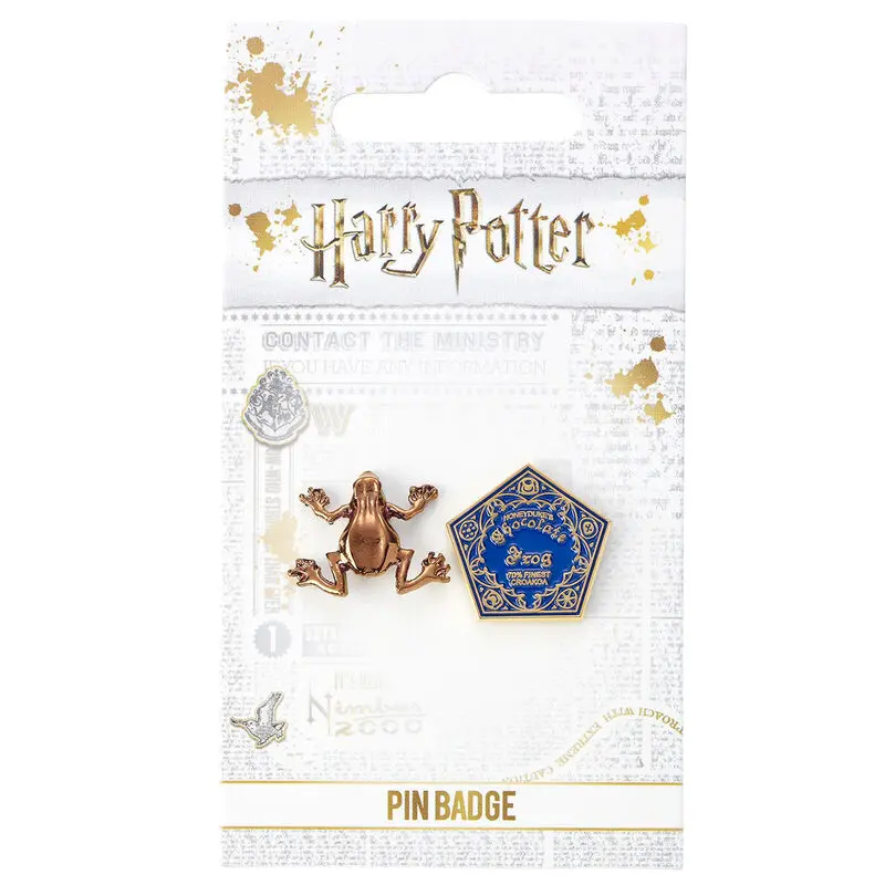 Harry Potter Pin Značke 2-Pack Chocolate Frog fotografija izdelka