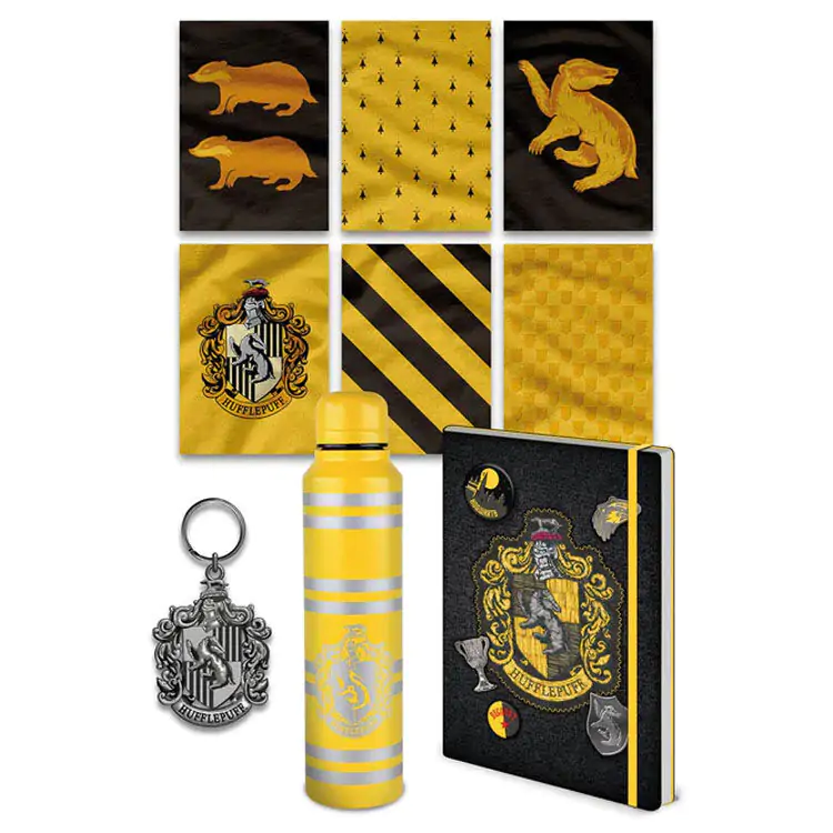 Harry Potter Premium darilni set Pisana grbasta Hufflepuff fotografija izdelka