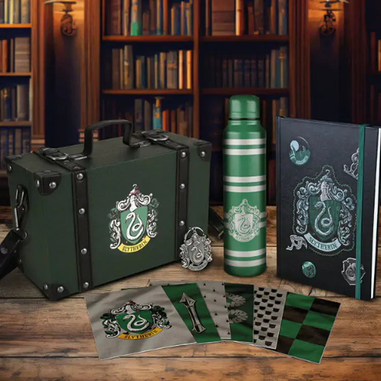 Harry Potter Premium Set za darilo Barviti grb Drseča kača fotografija izdelka