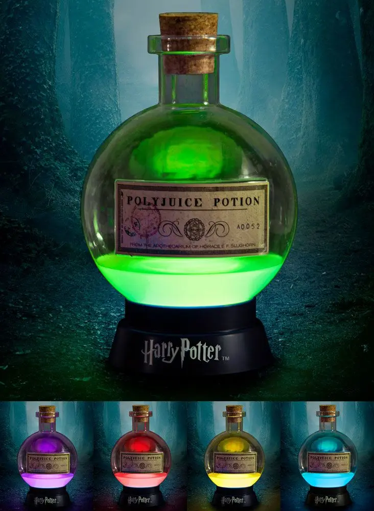 Harry Potter Barvno Spreminjajoča Nočna Svetilka Polyjuice Potion 20 cm fotografija izdelka