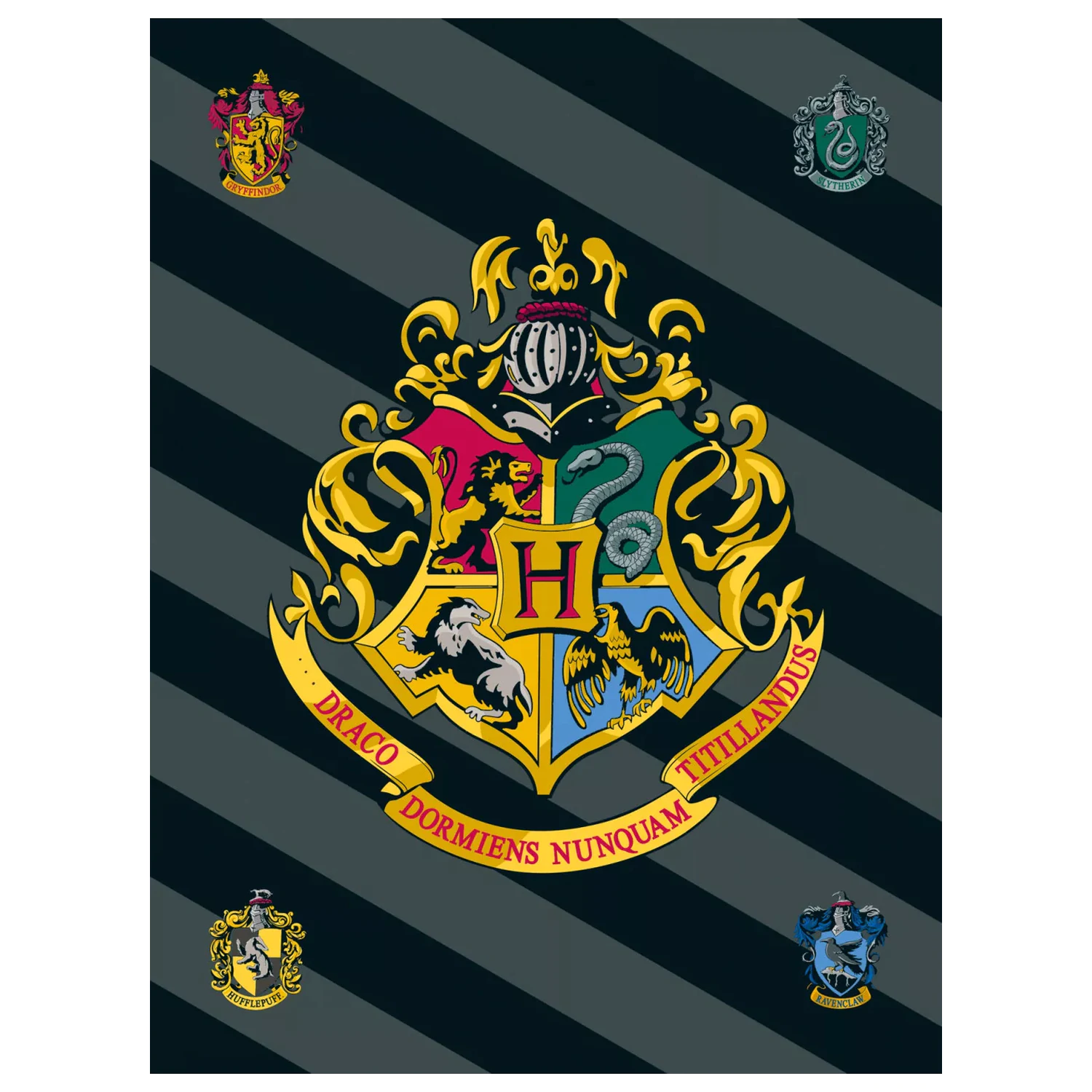 Harry Potter Crest flis odeja 100x150cm fotografija izdelka