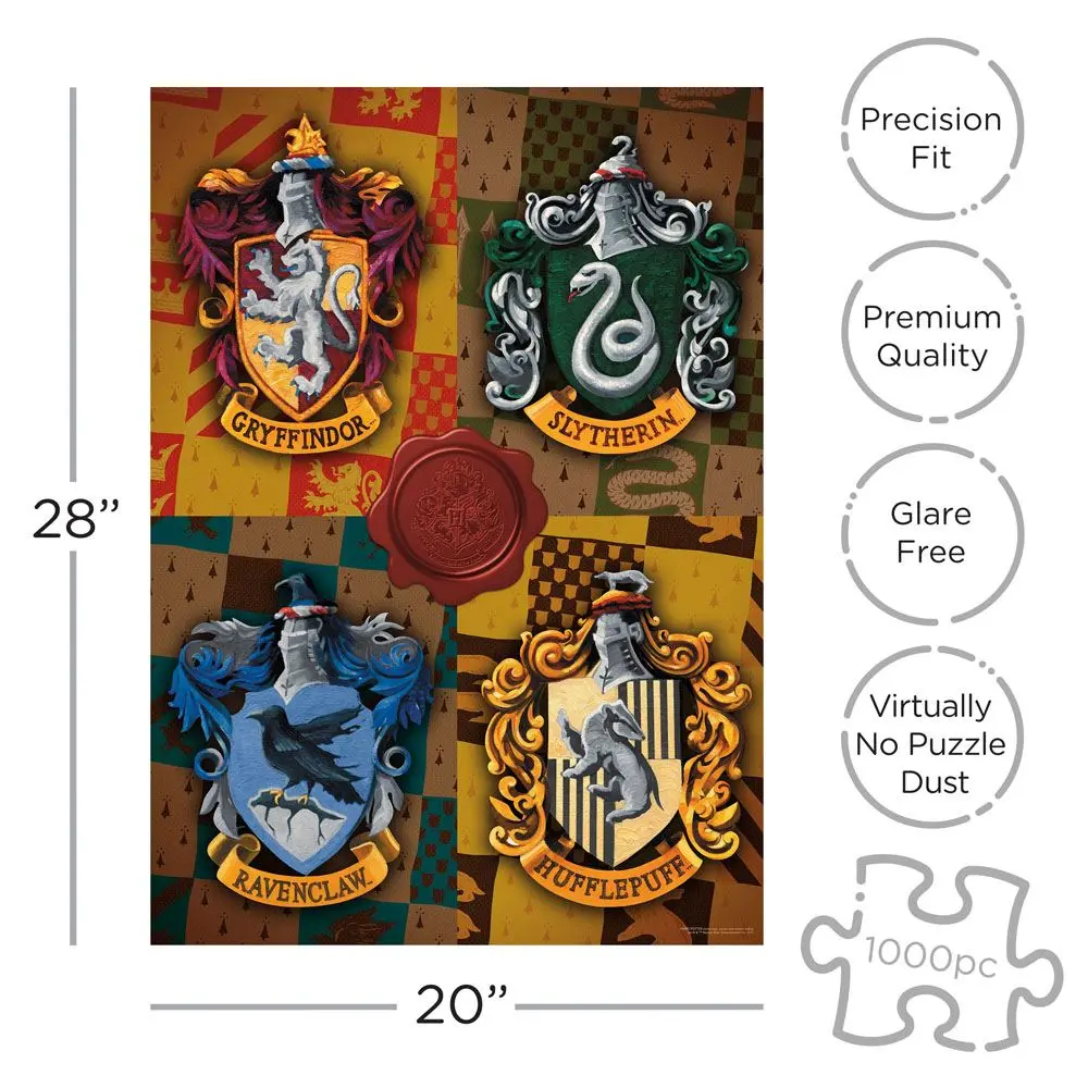 Harry Potter Sestavljanka Crests (1000 kosov) fotografija izdelka