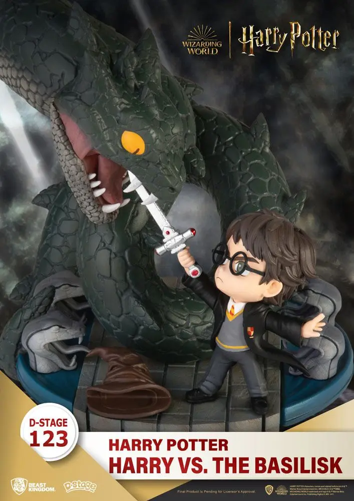 Harry Potter D-Stage PVC Diorama Harry vs. the Basilisk 16 cm fotografija izdelka