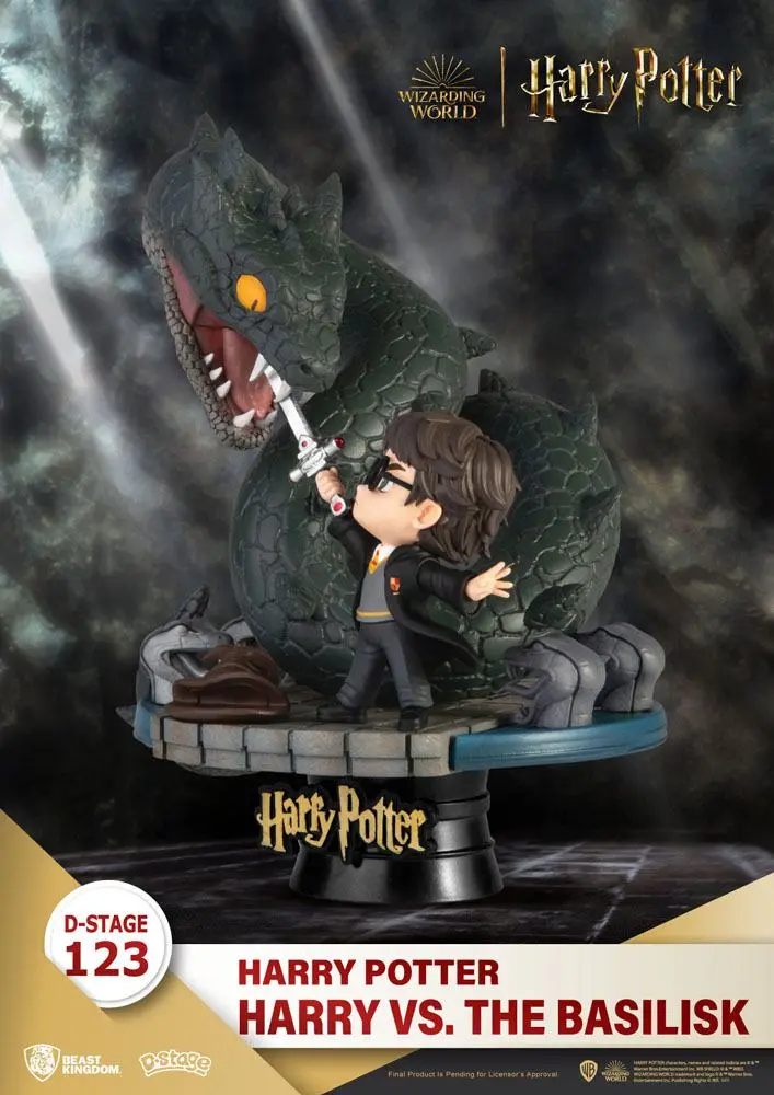 Harry Potter D-Stage PVC Diorama Harry vs. the Basilisk 16 cm fotografija izdelka