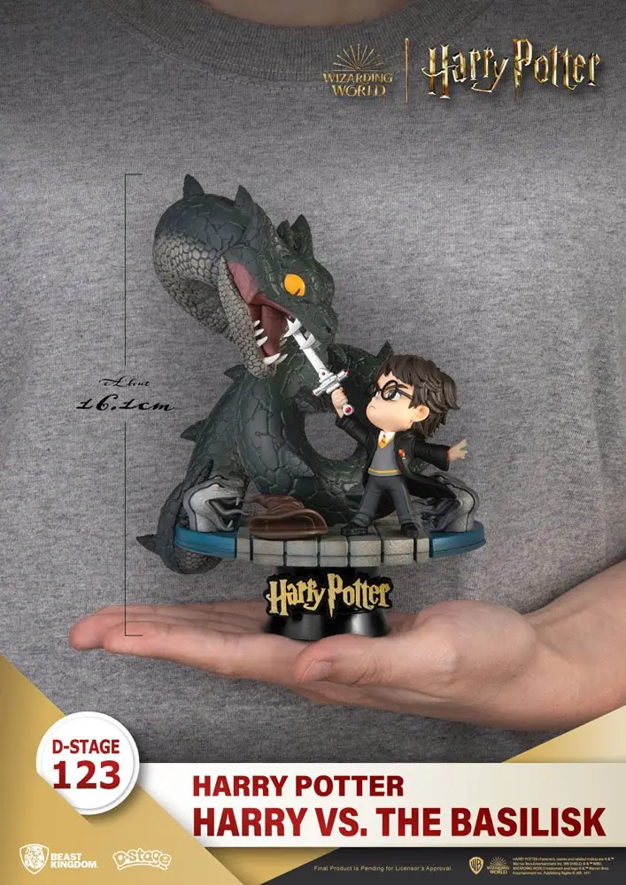 Harry Potter D-Stage PVC Diorama Harry vs. the Basilisk 16 cm fotografija izdelka