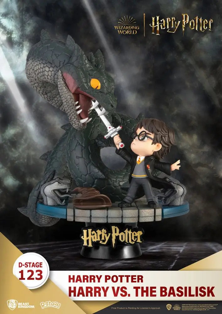 Harry Potter D-Stage PVC Diorama Harry vs. the Basilisk 16 cm fotografija izdelka