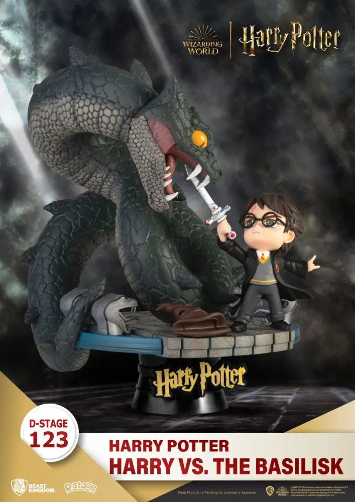 Harry Potter D-Stage PVC Diorama Harry vs. the Basilisk 16 cm fotografija izdelka
