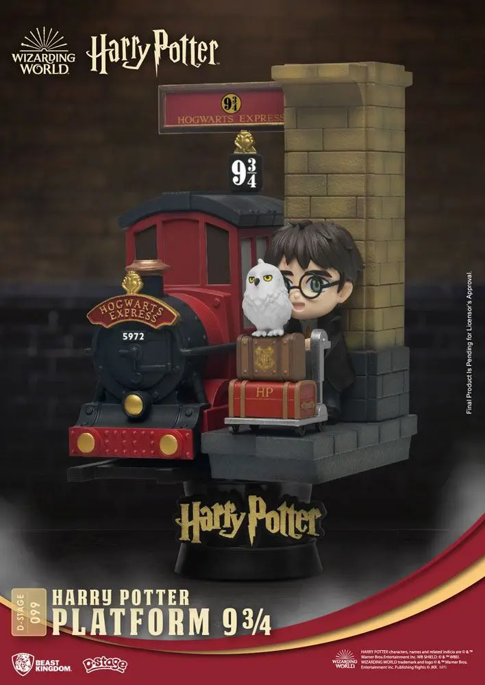 Harry Potter D-Stage PVC diorama Platform 9 3/4 New Version 15 cm fotografija izdelka