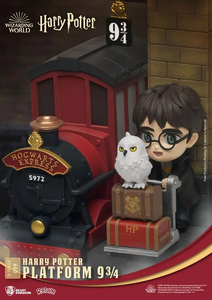 Harry Potter D-Stage PVC diorama Platform 9 3/4 New Version 15 cm fotografija izdelka