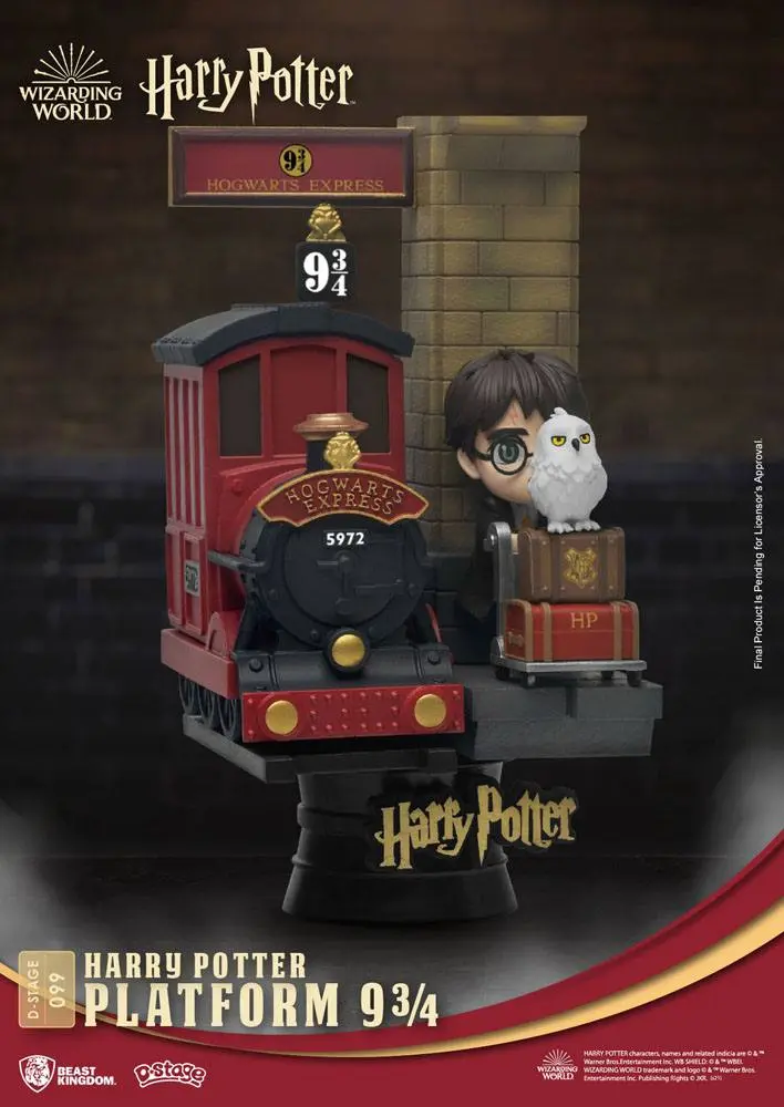 Harry Potter D-Stage PVC diorama Platform 9 3/4 New Version 15 cm fotografija izdelka