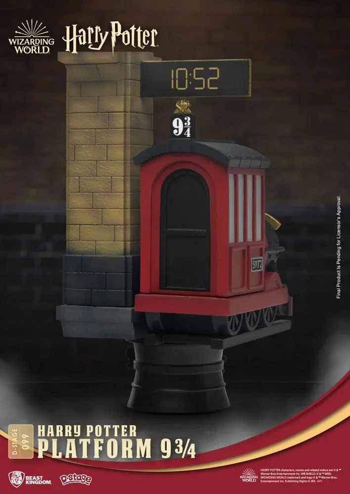 Harry Potter D-Stage PVC diorama Platform 9 3/4 New Version 15 cm fotografija izdelka