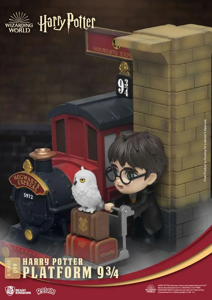 Harry Potter D-Stage PVC diorama Platform 9 3/4 New Version 15 cm fotografija izdelka
