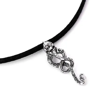 Harry Potter Dark Mark Tattoo ogrlica choker fotografija izdelka