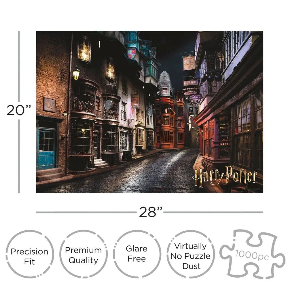 Harry Potter sestavljanka Diagon Alley (1000 kosov) fotografija izdelka