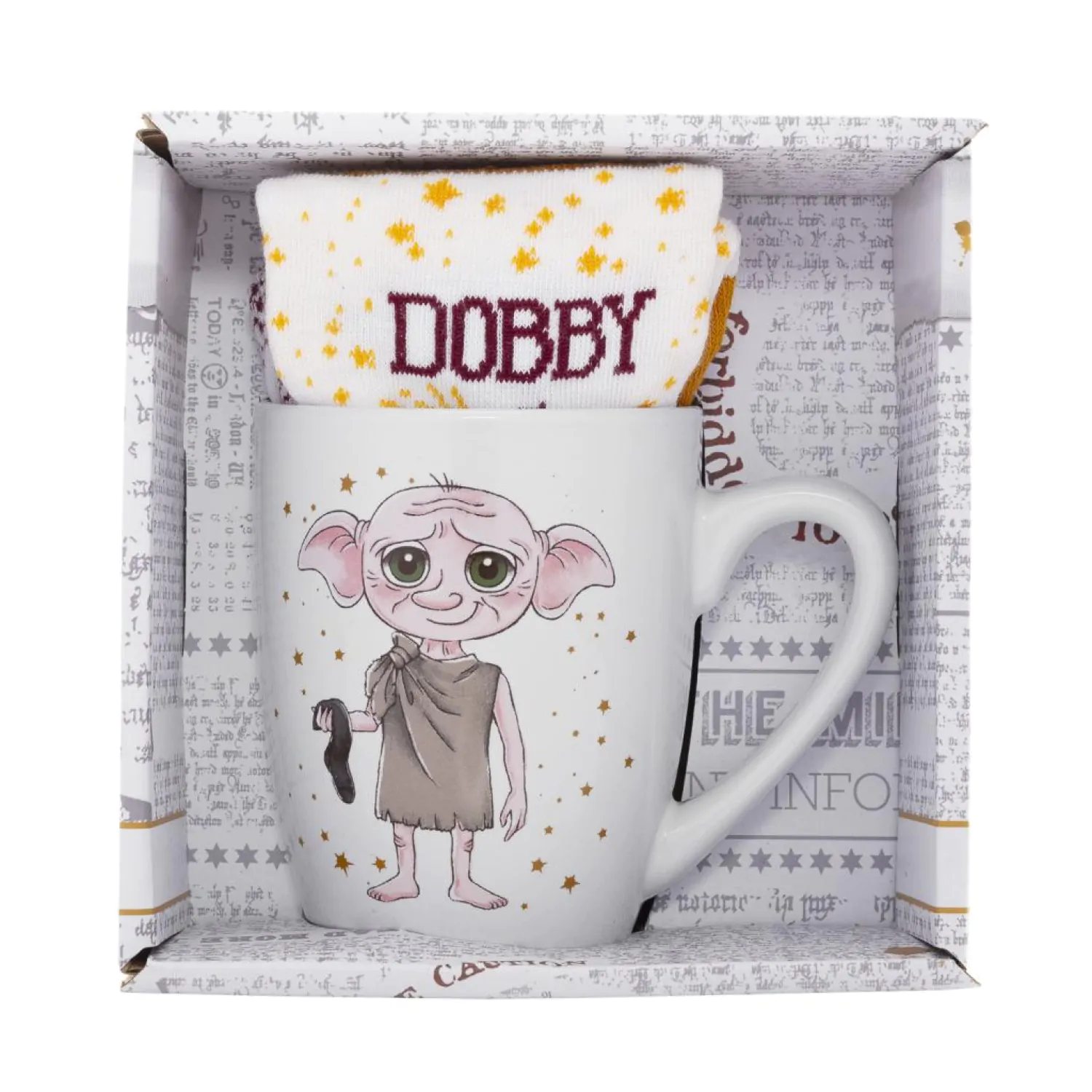Harry Potter skodelica & nogavice Set Dobby fotografija izdelka