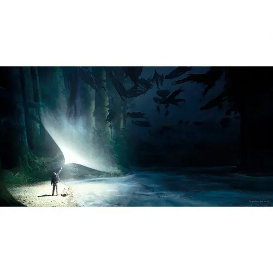 Harry Potter Expecto Patronum stekleni poster fotografija izdelka