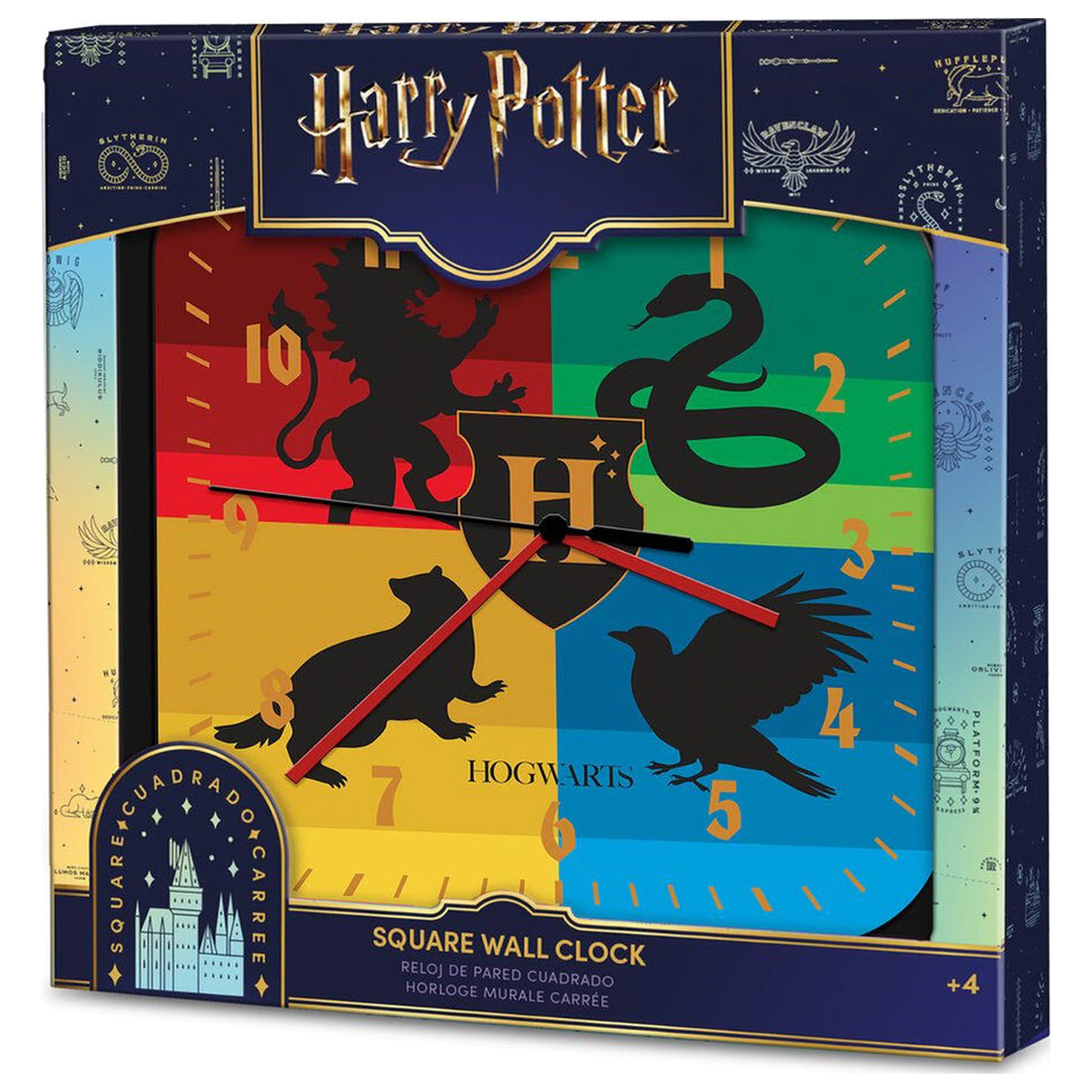 Harry Potter stenska ura fotografija izdelka