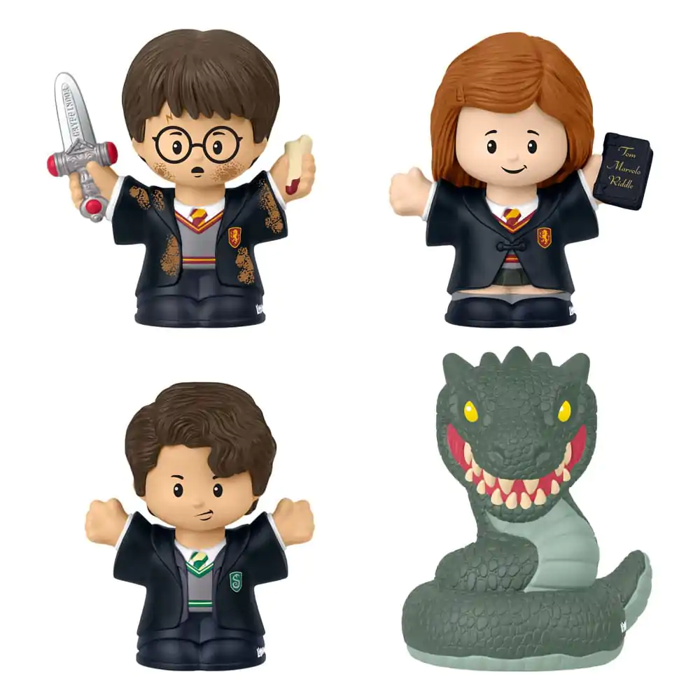 Harry Potter Fisher-Price Little People Collector Mini Figures 4-Pack Chamber of Secrets 6 cm - Komplet 4 mini figuric fotografija izdelka