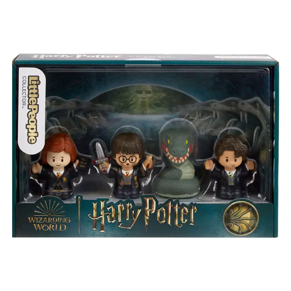 Harry Potter Fisher-Price Little People Collector Mini Figures 4-Pack Chamber of Secrets 6 cm - Komplet 4 mini figuric fotografija izdelka