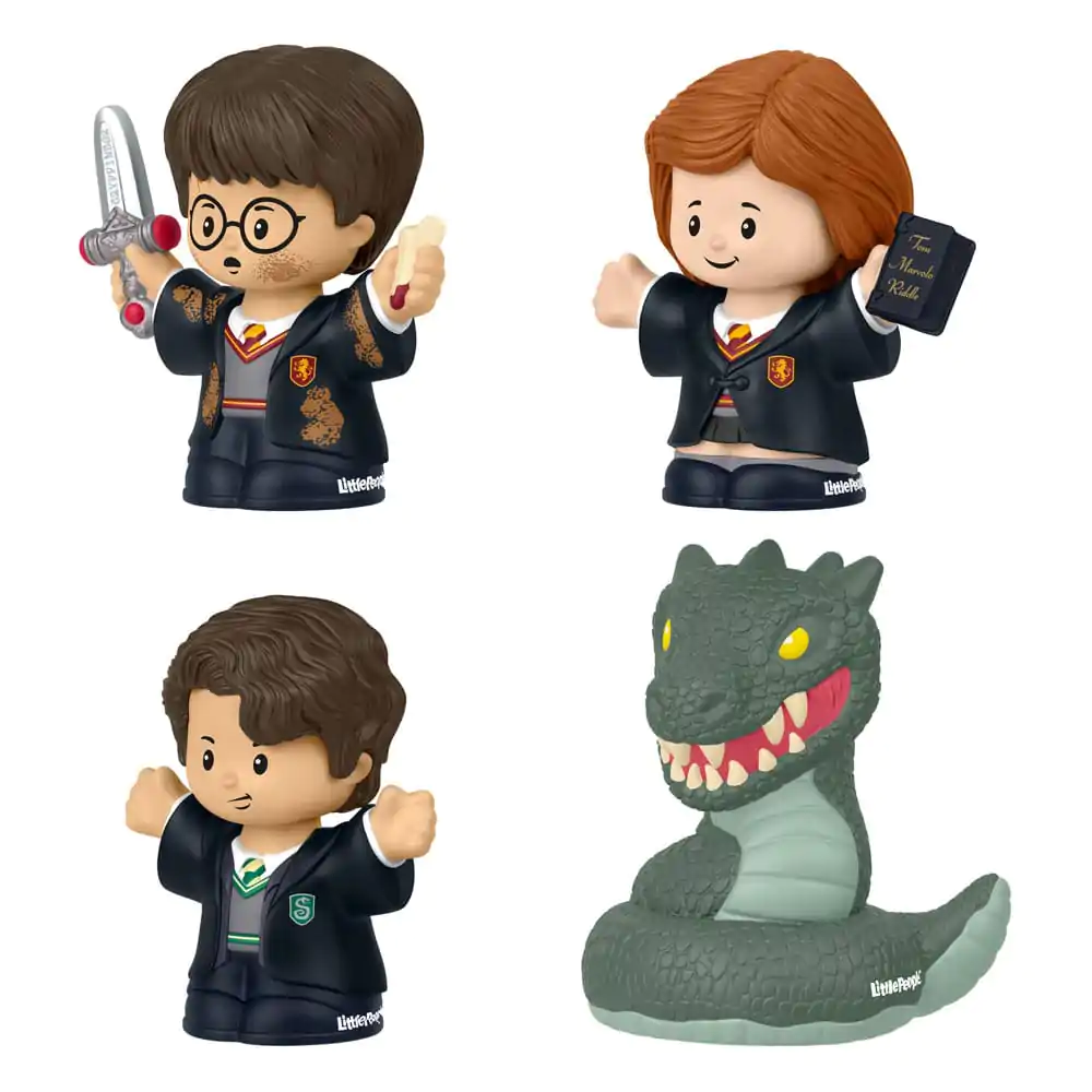 Harry Potter Fisher-Price Little People Collector Mini Figures 4-Pack Chamber of Secrets 6 cm - Komplet 4 mini figuric fotografija izdelka