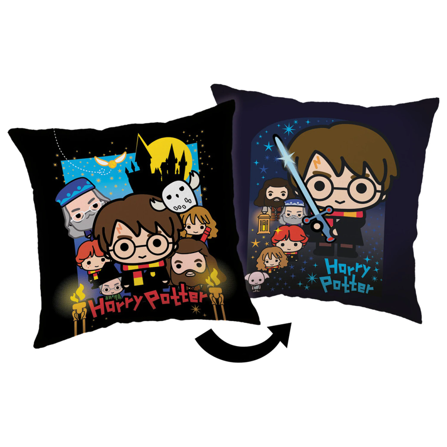 Harry Potter Friends blazina, okrasna blazina fotografija izdelka