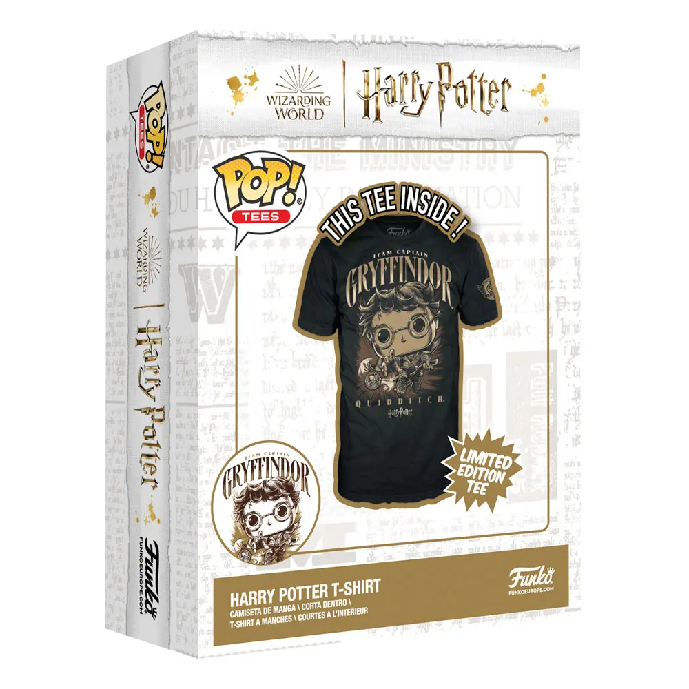 Harry Potter Funko Boxed majica Quidditch Harry majica s kratkimi rokavi fotografija izdelka