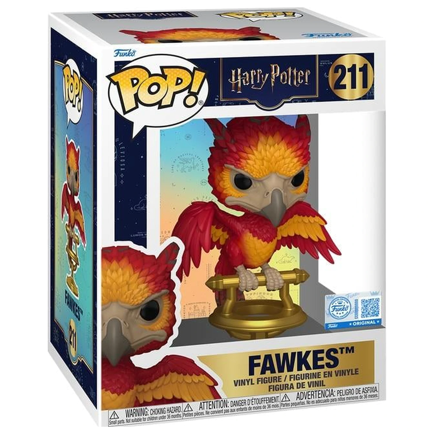 Harry Potter Funko POP figura Fawkes on Perch fotografija izdelka