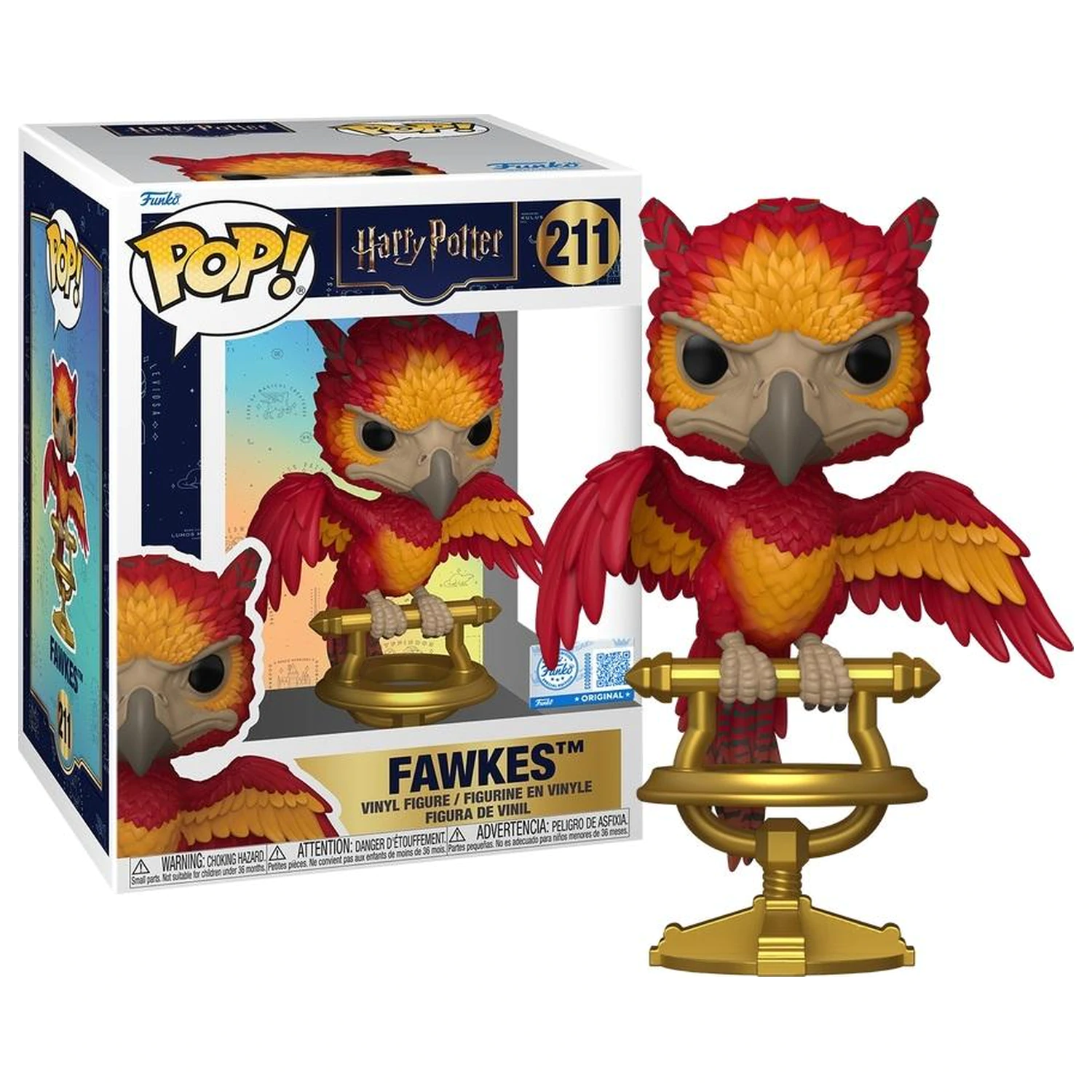 Harry Potter Funko POP figura Fawkes on Perch fotografija izdelka
