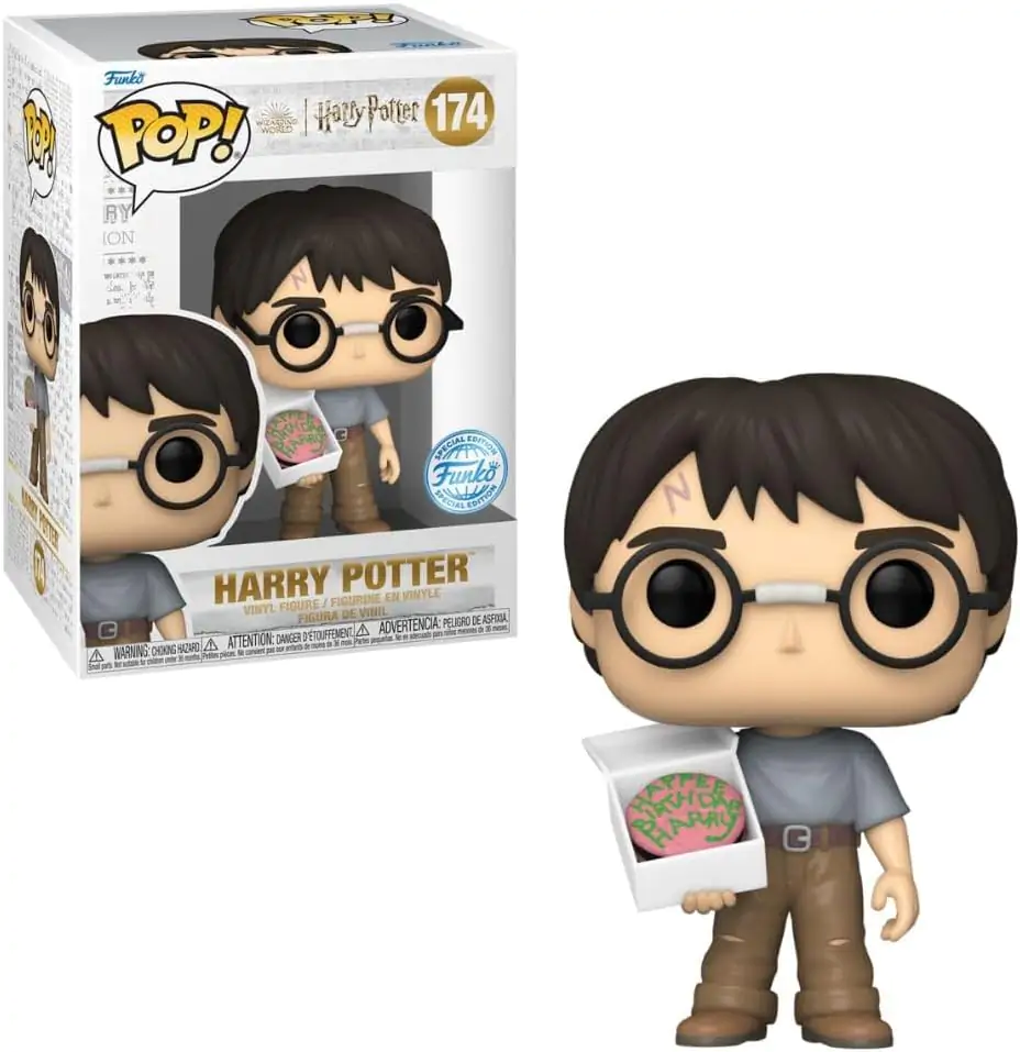 Harry Potter Funko POP! Movies Vinilna Figura Rojstnodnevni Harry s torto Ekskluzivna izdaja 9 cm fotografija izdelka